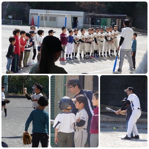 野球体験会開催しました。